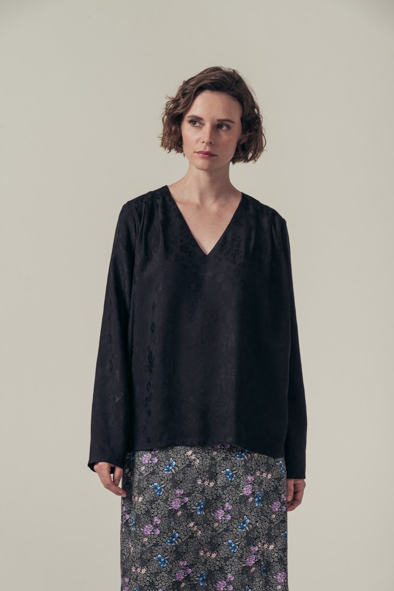 Blusa Fontana - Negro