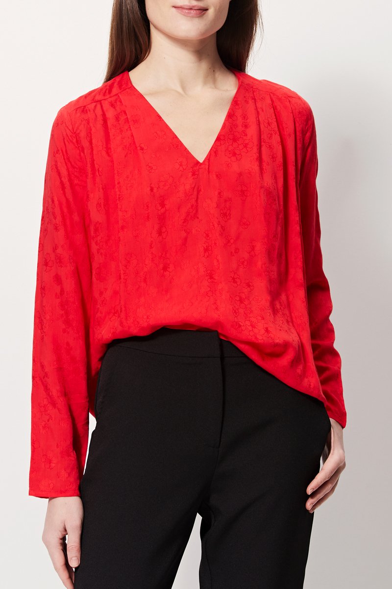 Blouse Fontana - Rouge