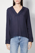 Blusa Tapovan - Azul Marino