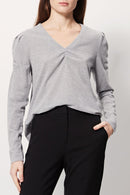 Blouse August - Gris Chiné