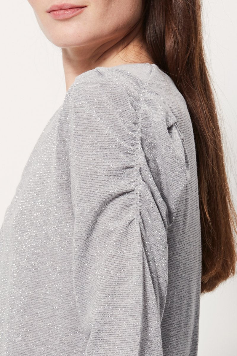 Blouse August - Gris Chiné