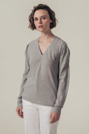 Blouse August - Gris Chiné