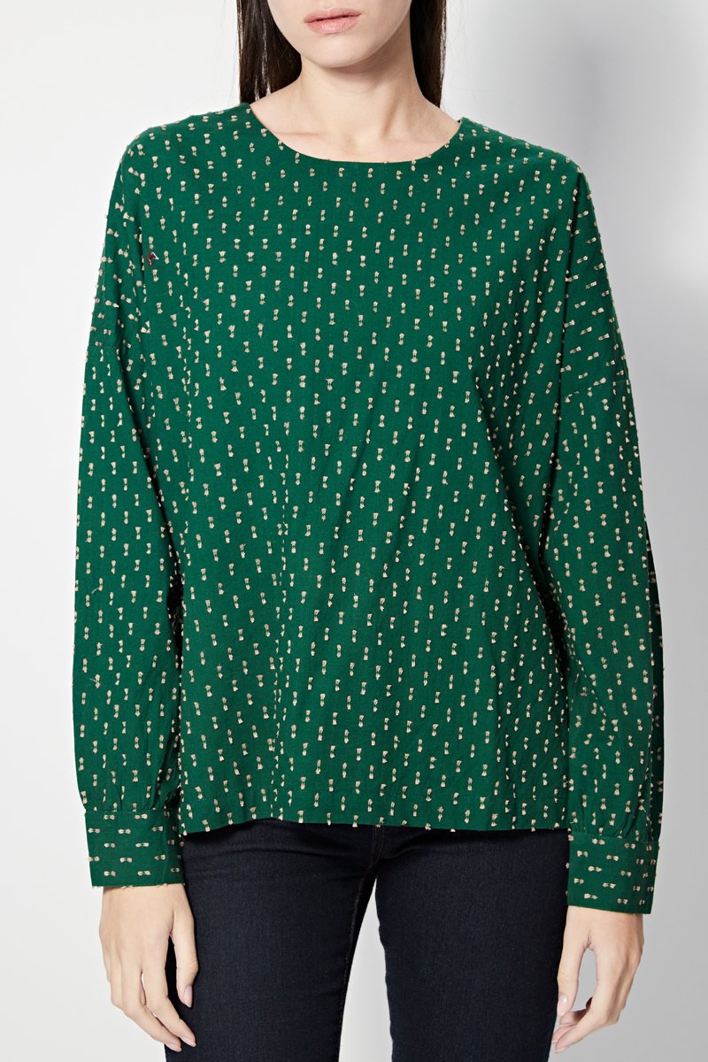 Blouse Fabula - Vert Foncé