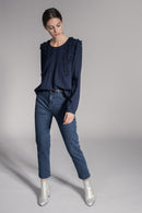 Blouse Fragola - Bleu Marine