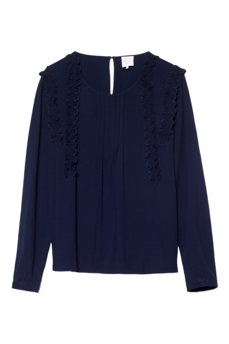 Blouse Fragola - Bleu Marine