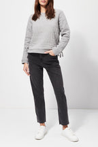 Sweat Matelassé - Gris