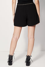 Ireland High Waisted Shorts - Black