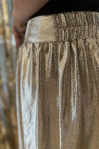 Jupe Longue Taille Haute Joelle - Argenté