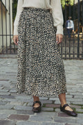 Joresse Midi Skirt - Black And White