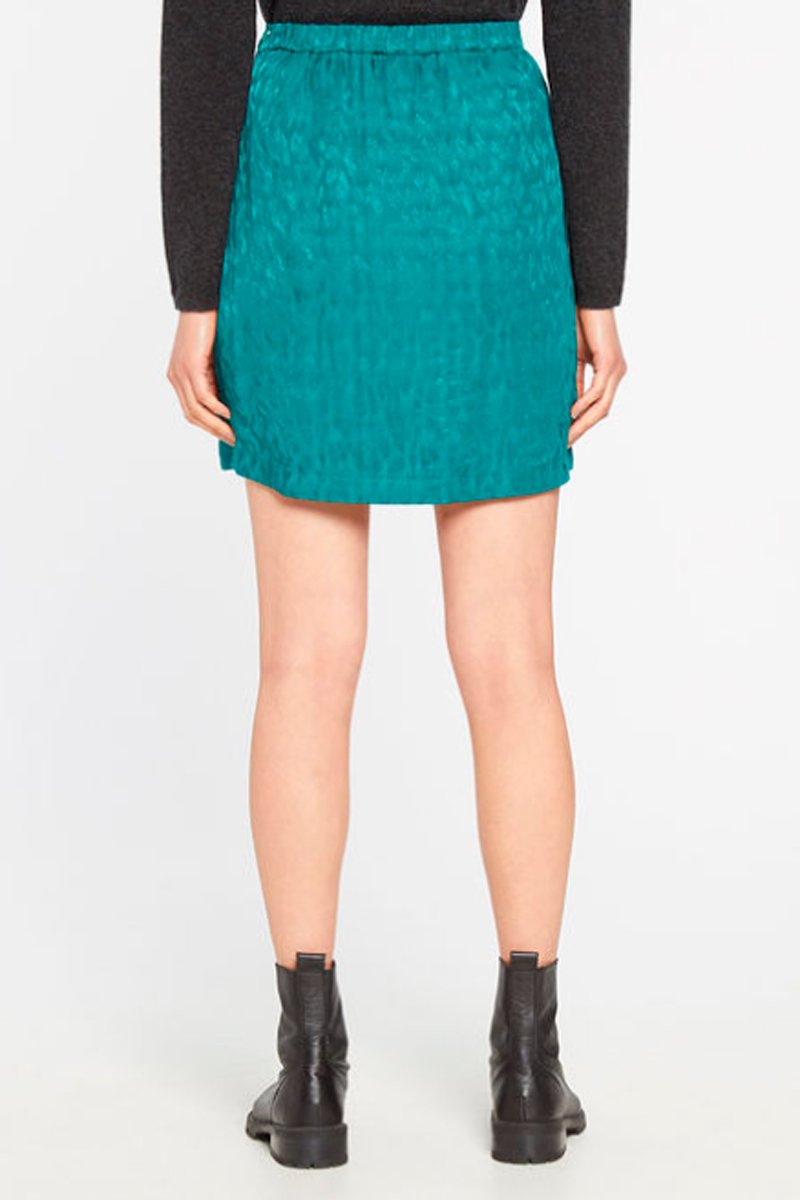 Straight Skirt - Emerald Green