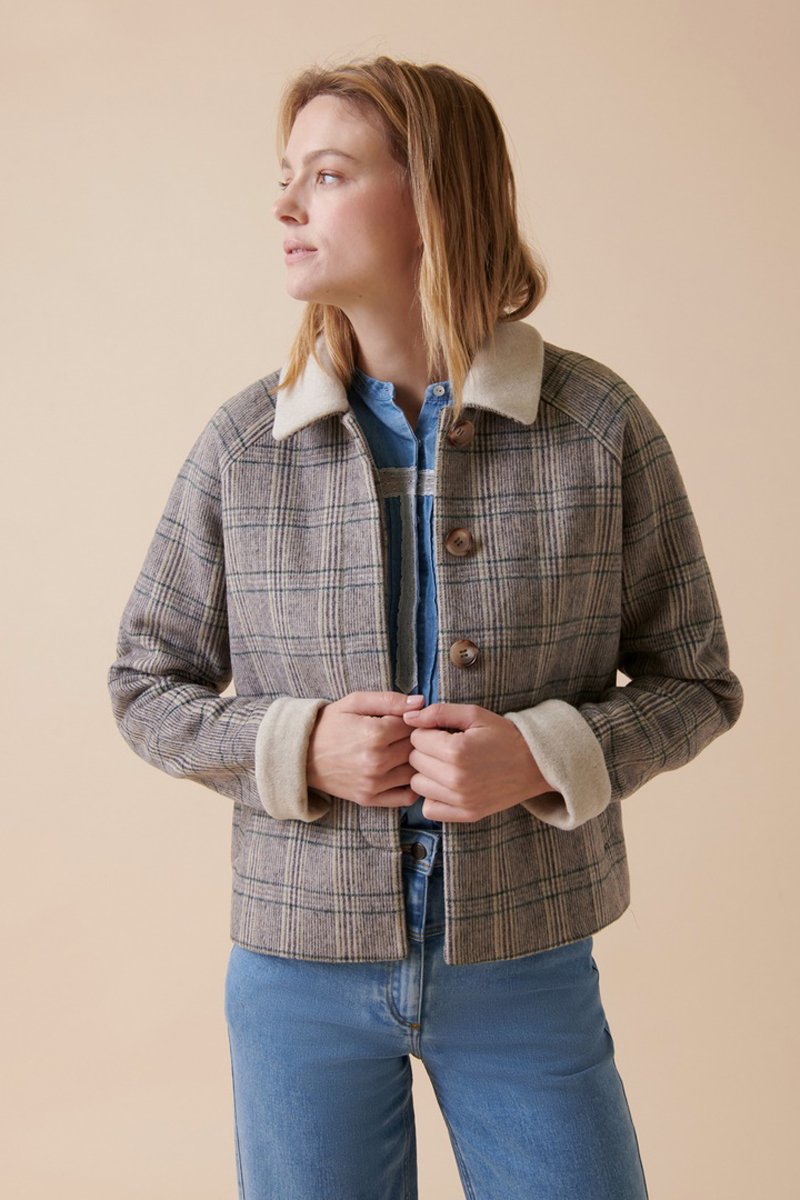 Lavaredo Wool Jacket - Dark Gray