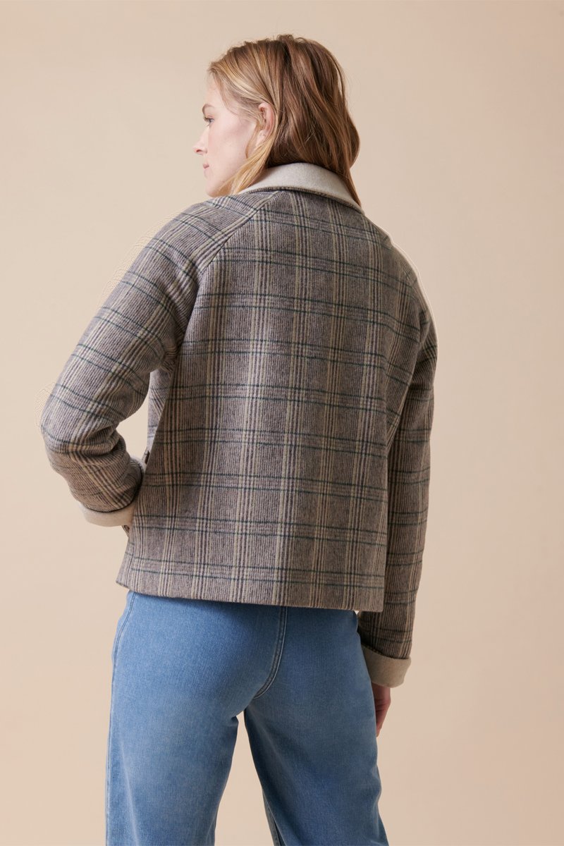 Lavaredo Wool Jacket - Dark Gray