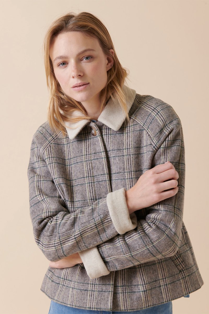 Lavaredo Wool Jacket - Dark Gray