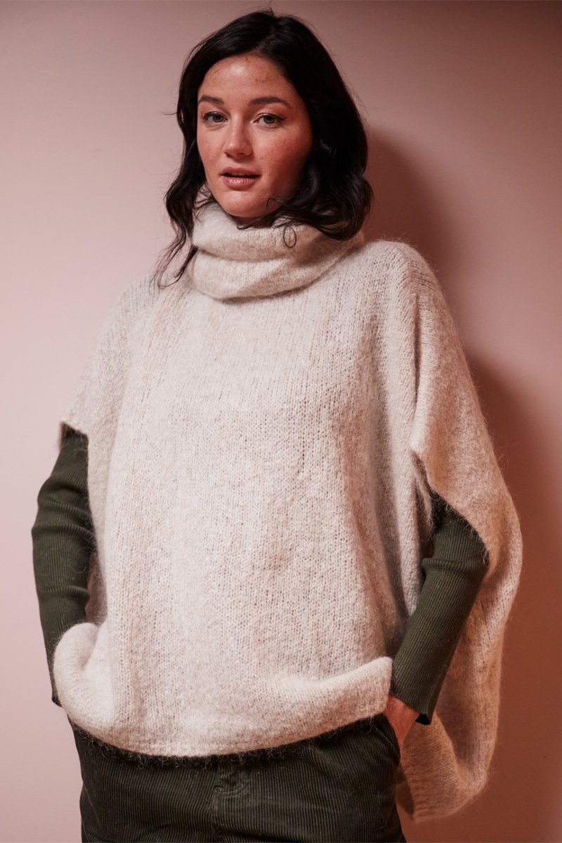 Pull En Mohair - Crème