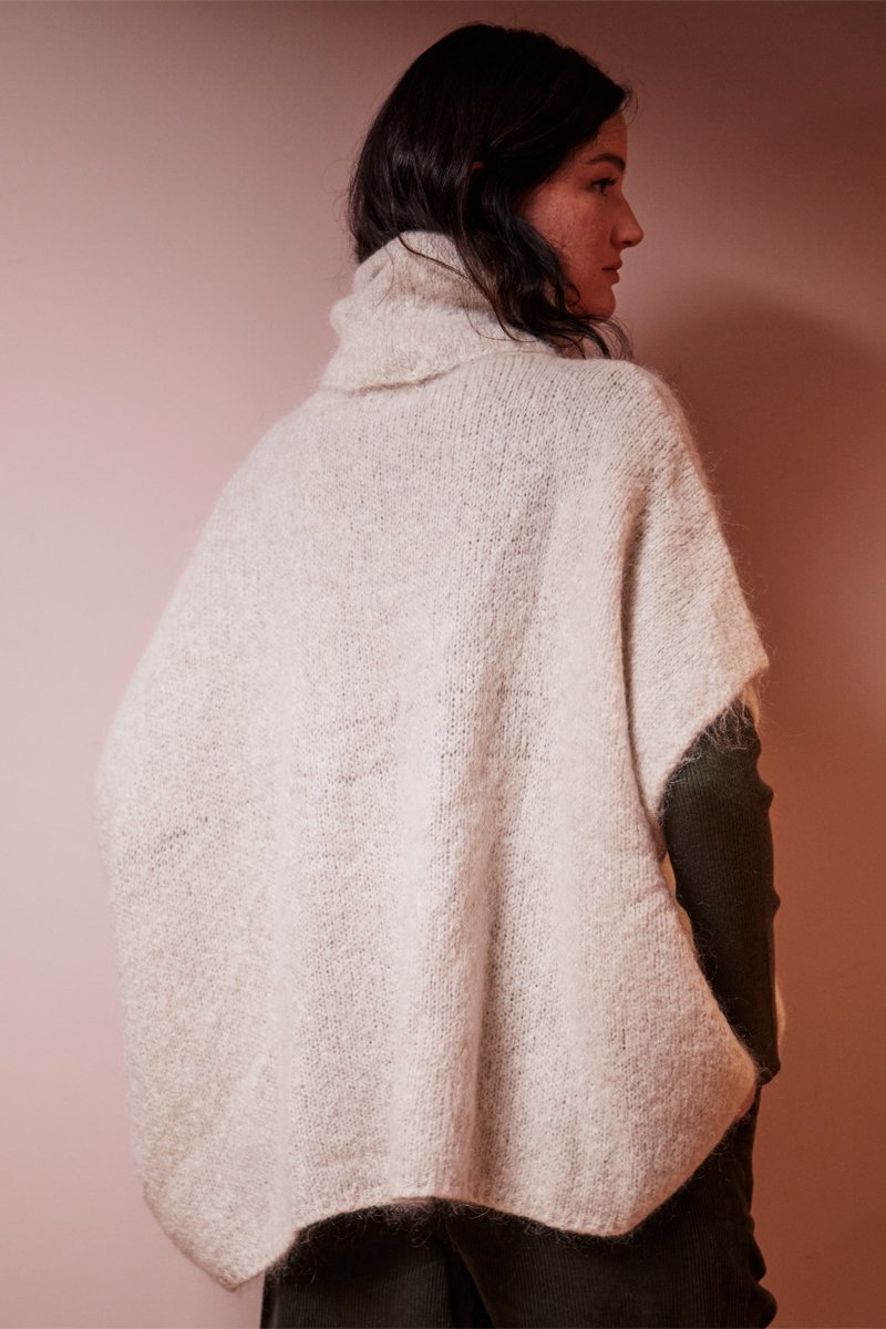 Pull En Mohair - Crème
