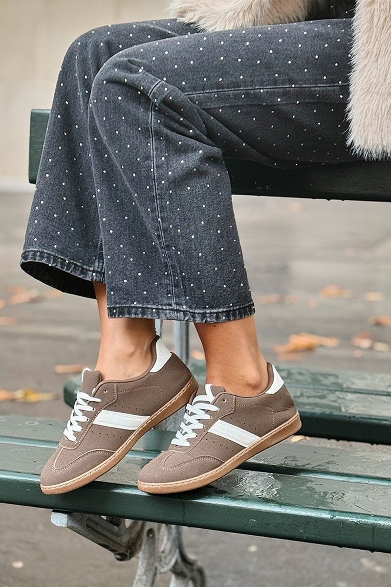 Baskets Heidy - Taupe
