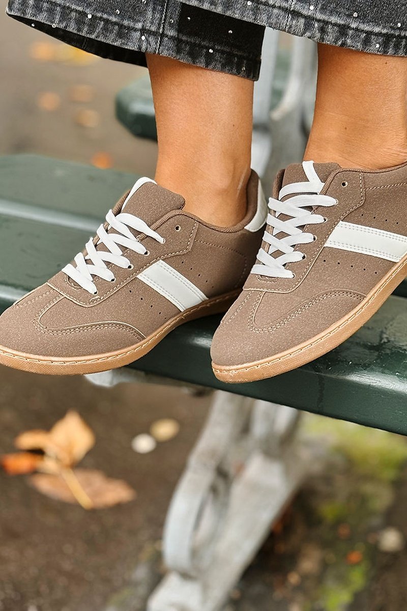 Baskets Heidy - Taupe