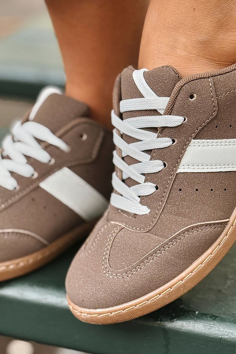 Baskets Heidy - Taupe