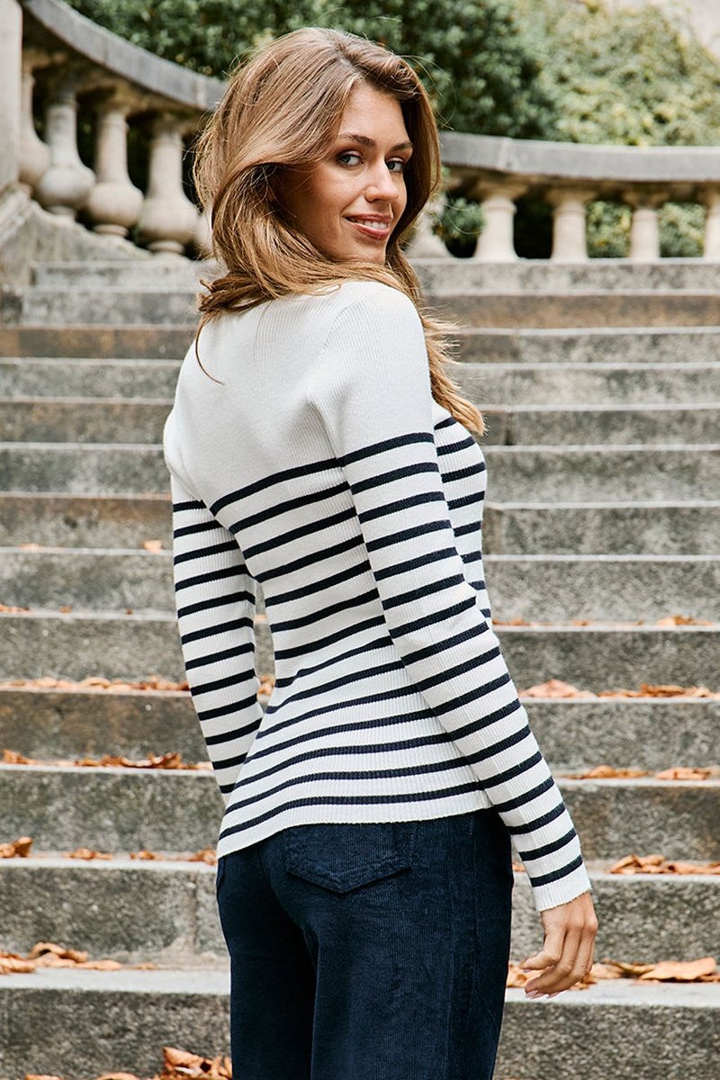 Pull Marina - Blanc