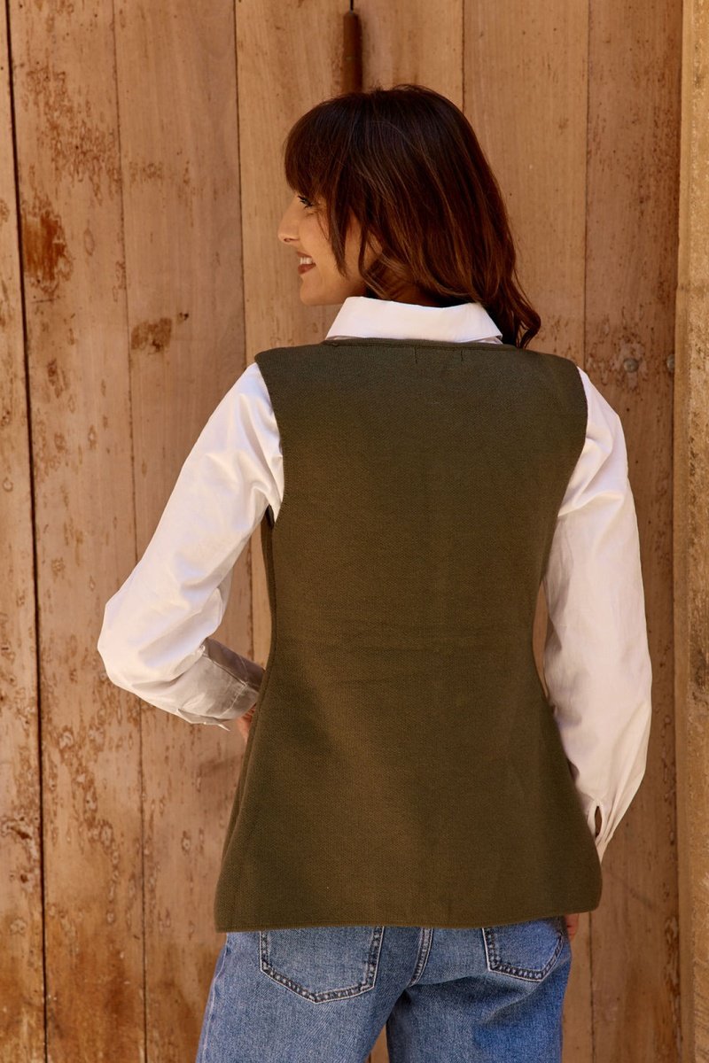 Gilet Sans Manches Montaine - Kaki