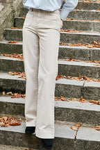 Jean Taille Haute Pablo - Beige