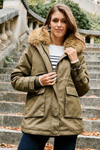 Parka À Capuche Lenny - Kaki