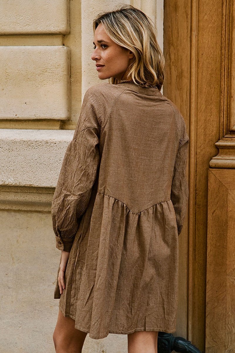 Robe Chemise Romy - Camel