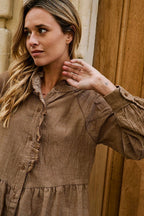 Robe Chemise Romy - Camel