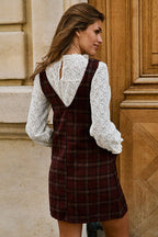 Robe Droite Raya - Bordeaux