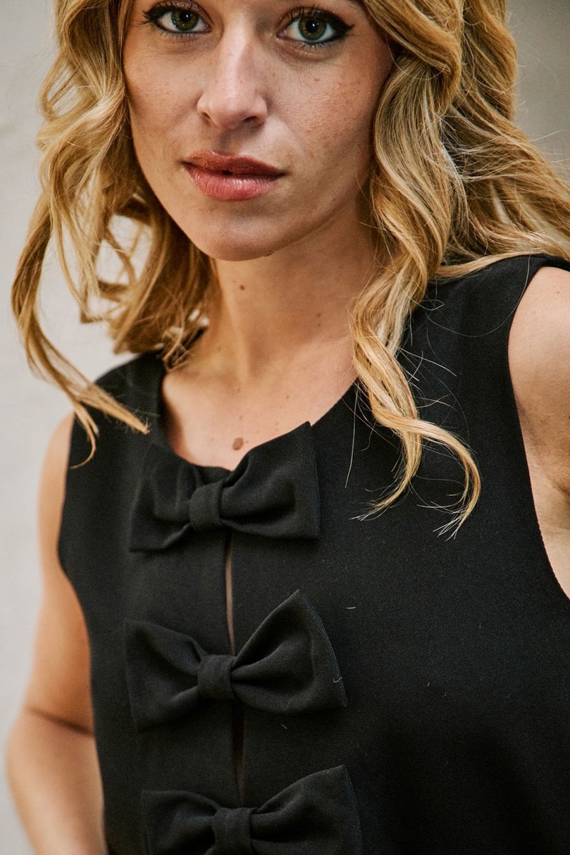Robe Trapèze Rayane - Noir