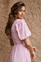 Robe Midi Raylene - Rose