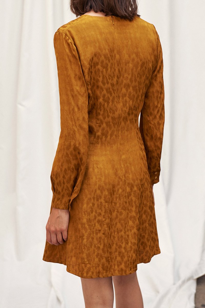 Robe Patineuse - Moutarde