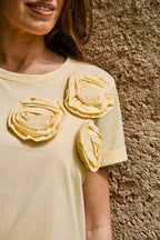 T-Shirt Tifanie - Jaune