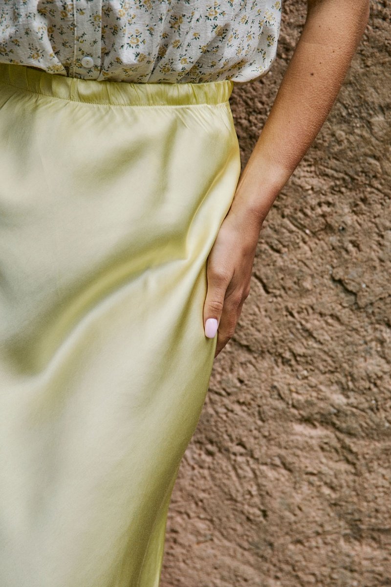 Jupe Longue Julie - Jaune
