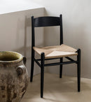 Chaise - Carla - Bois - Noir