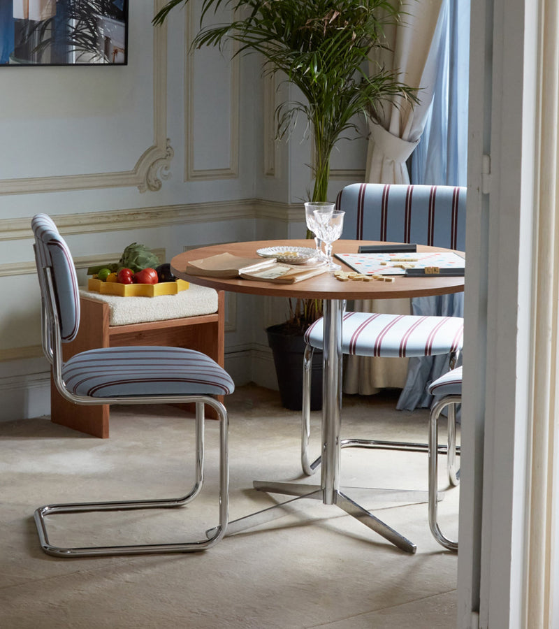 Table De Salle A Manger - Amadeo - Bois - Marron