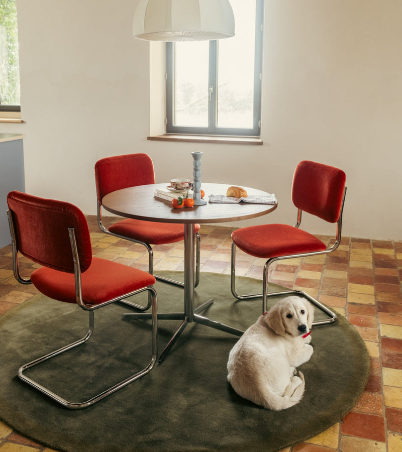 Table De Salle A Manger - Amadeo - Bois - Marron