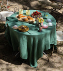 Nappe - Tavola - Lin - Vert