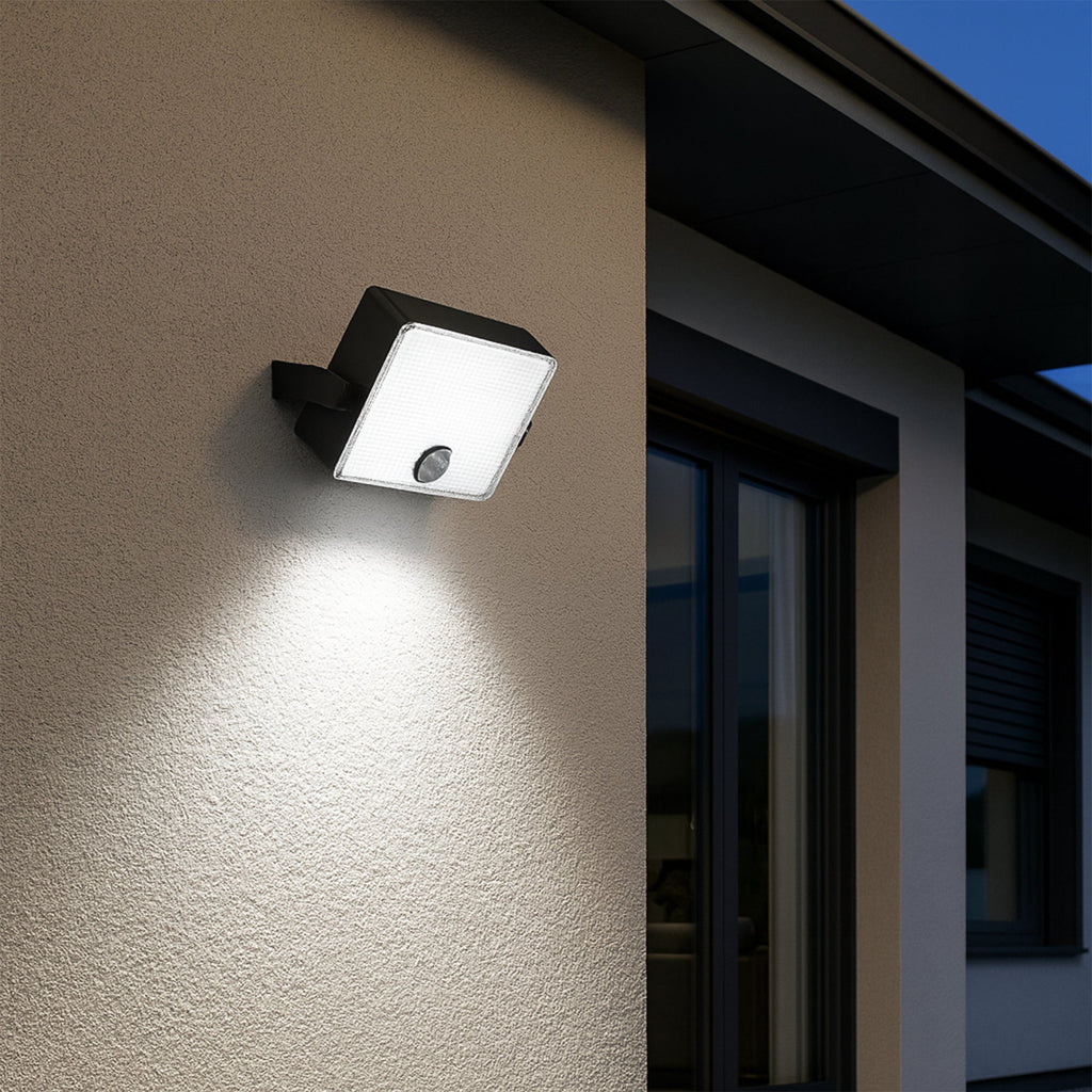 Flicky - Projecteur Solaire - Plastique - Noir