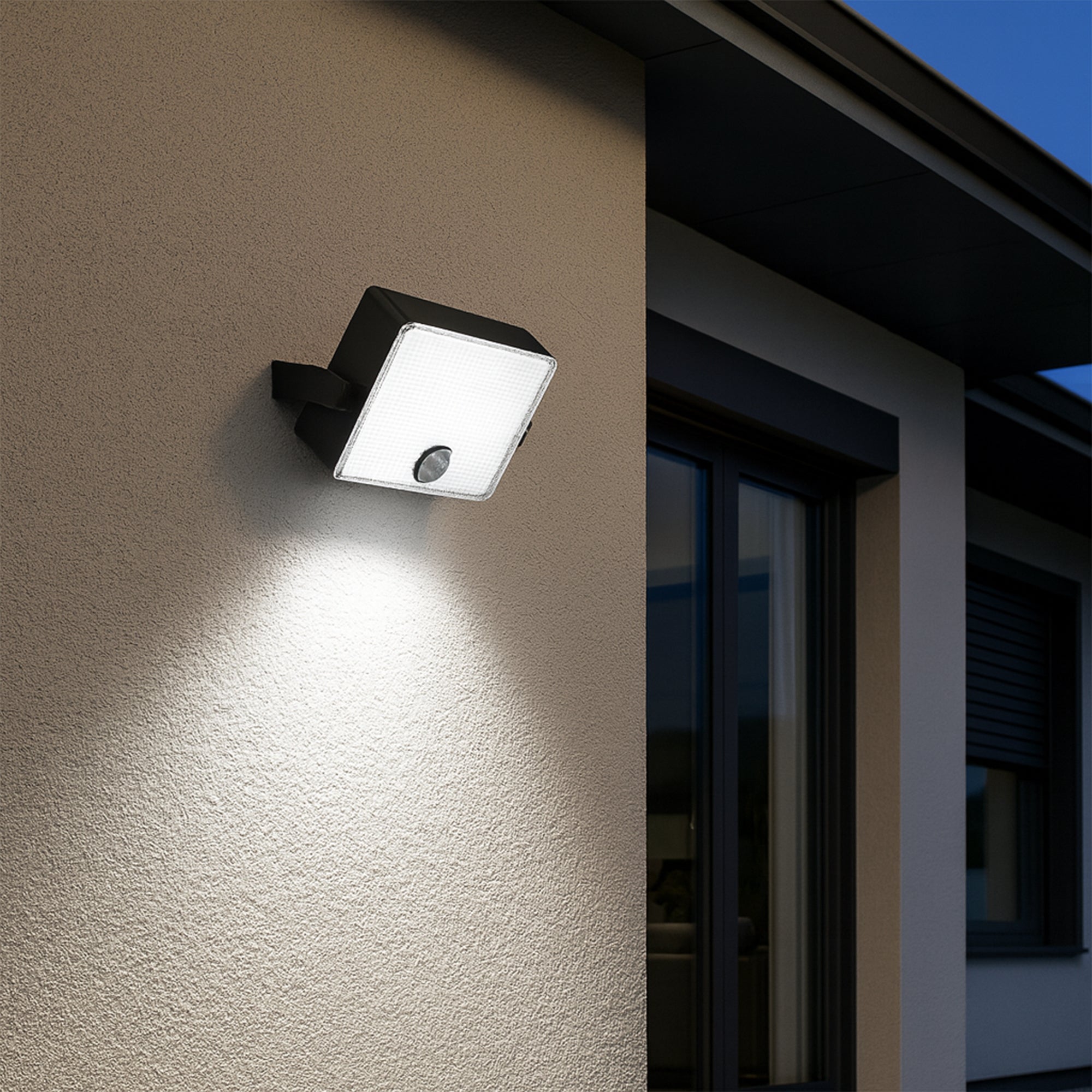 Flicky - Projecteur Solaire - Plastique - Noir