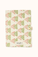 Protège Carnet Bimale "Tresse" - Celery