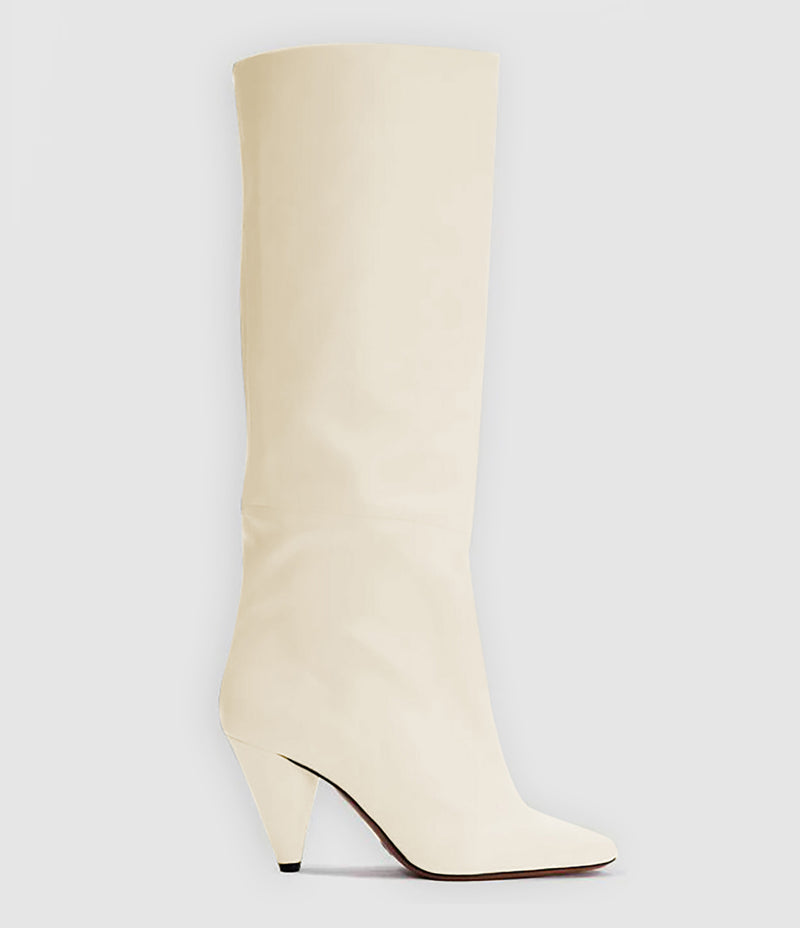 Proenza Schouler - Bottes Cone Natural - Femme