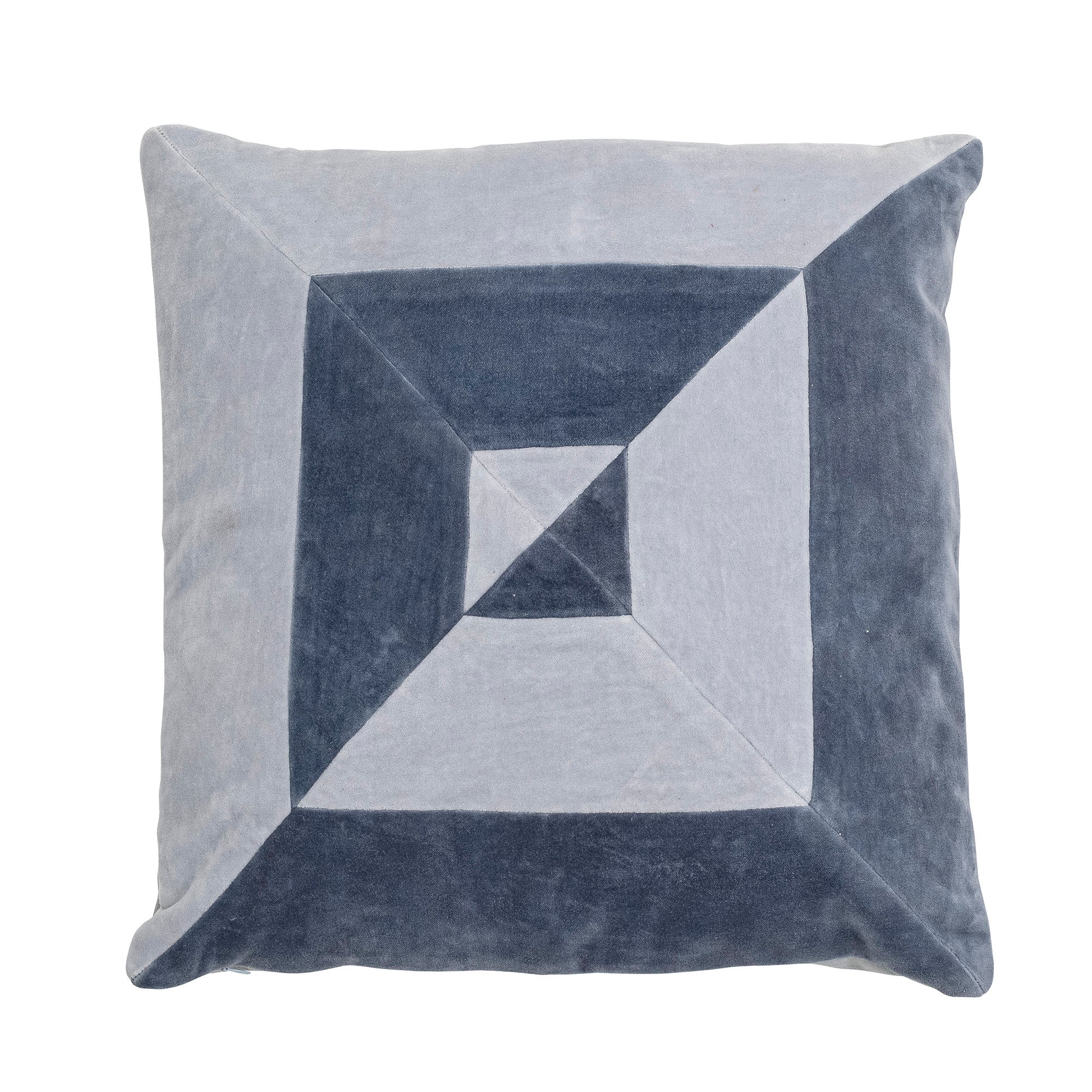 Aban - Cojín - Azul - Algodón