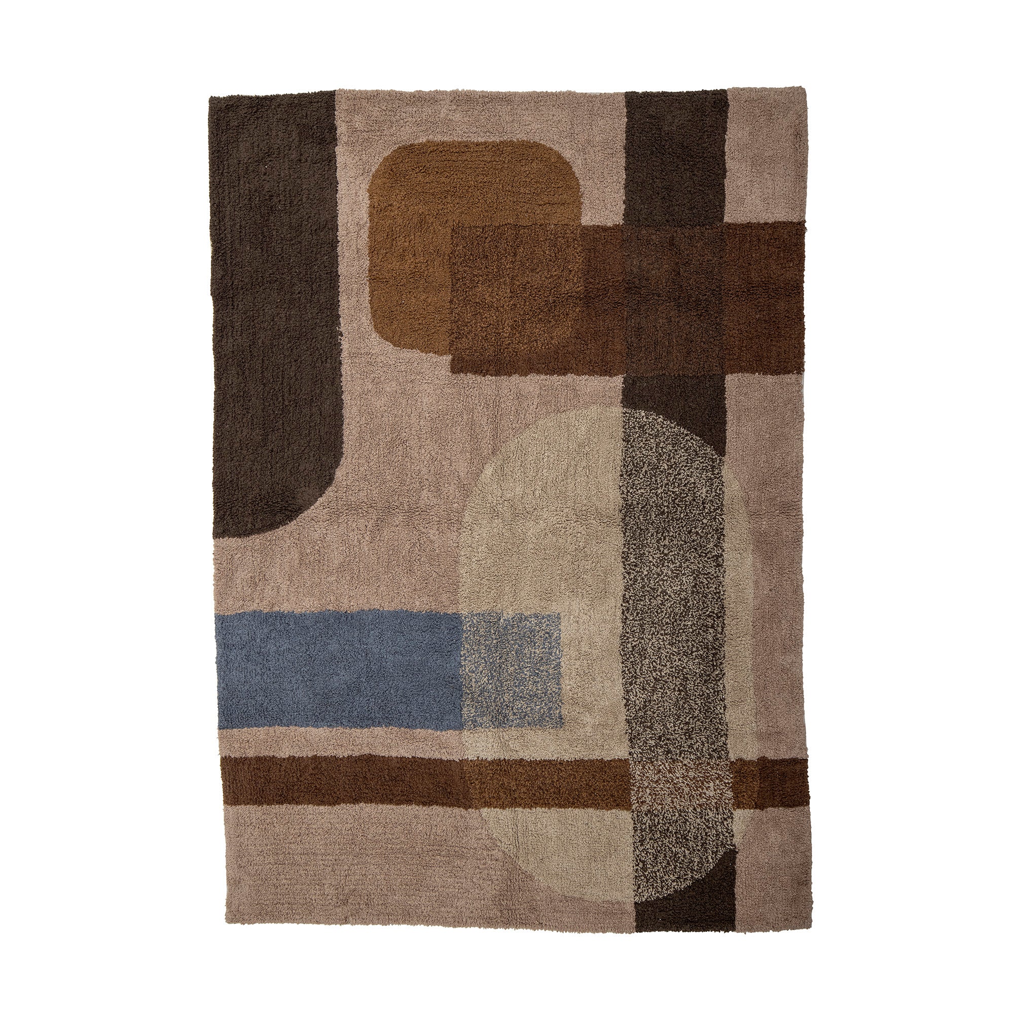 Zofia - Rug - Brown - Cotton