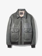 Walk In Paris X Schott Nyc ® - La Flight Jacket Grise