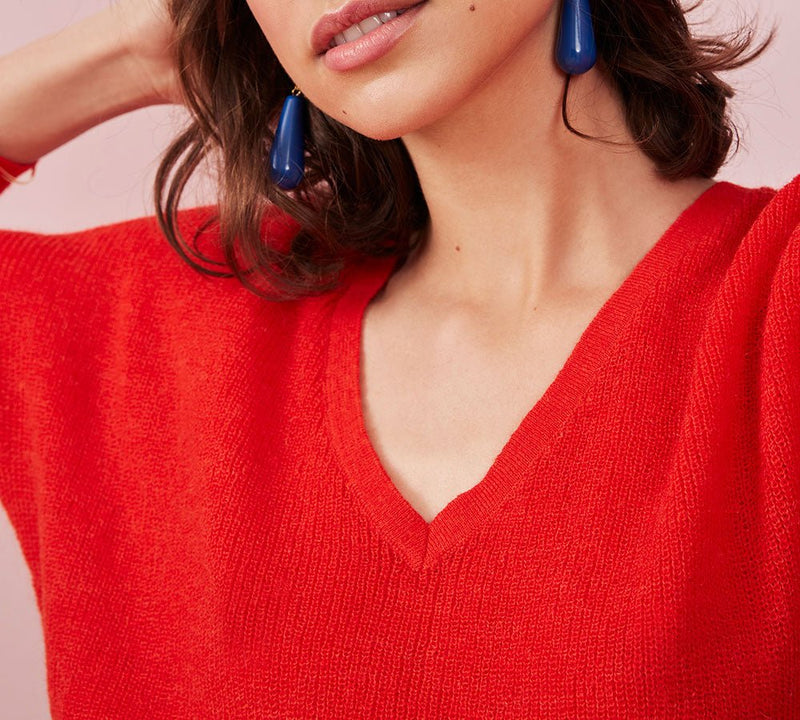 Pull Amirette - Hibiscus
