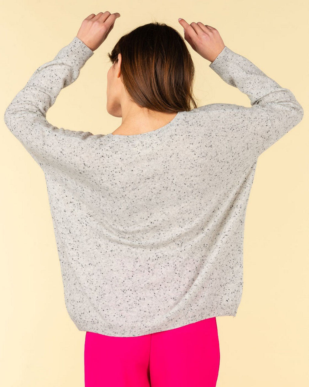 Angele Jumper - Grey Multicolour