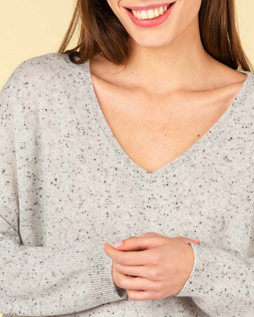 Angele Jumper - Grey Multicolour