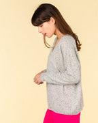Angele Jumper - Grey Multicolour