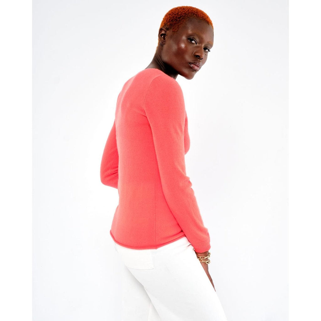 Pull Arielle - Corail Fluo - Femme